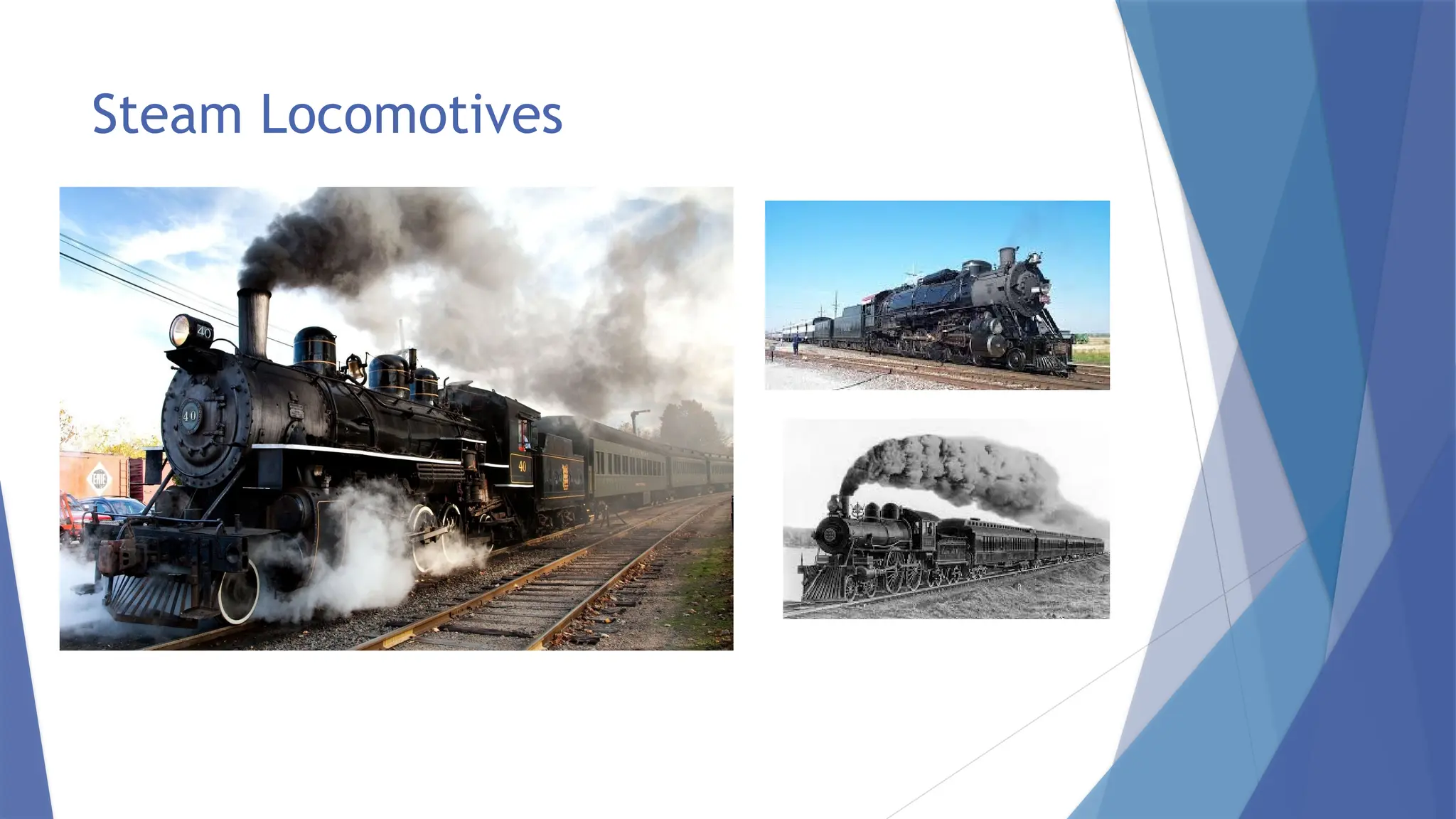 Steam Locomotives
 