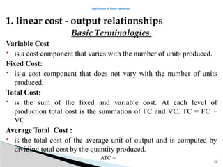 Comprehensive Guide to Linear Equations and Their Business Applications ...