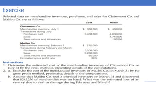 Comprehensive Fundamentals of Accounting II: Inventory and Costing ...