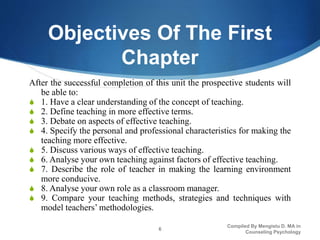 Chapter One Method of Teaching.pptx