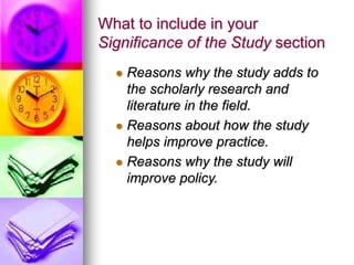 How to create Chapter One of Your Thesis 1.ppt