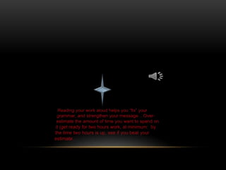 Chapter one presentations