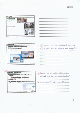Chapter one slide notes | PDF