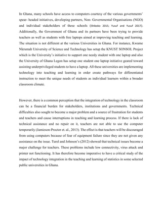 THE IMPACT OF TECHNOLOGY INTEGRATION IN TEACHING AND LEARNING | PDF