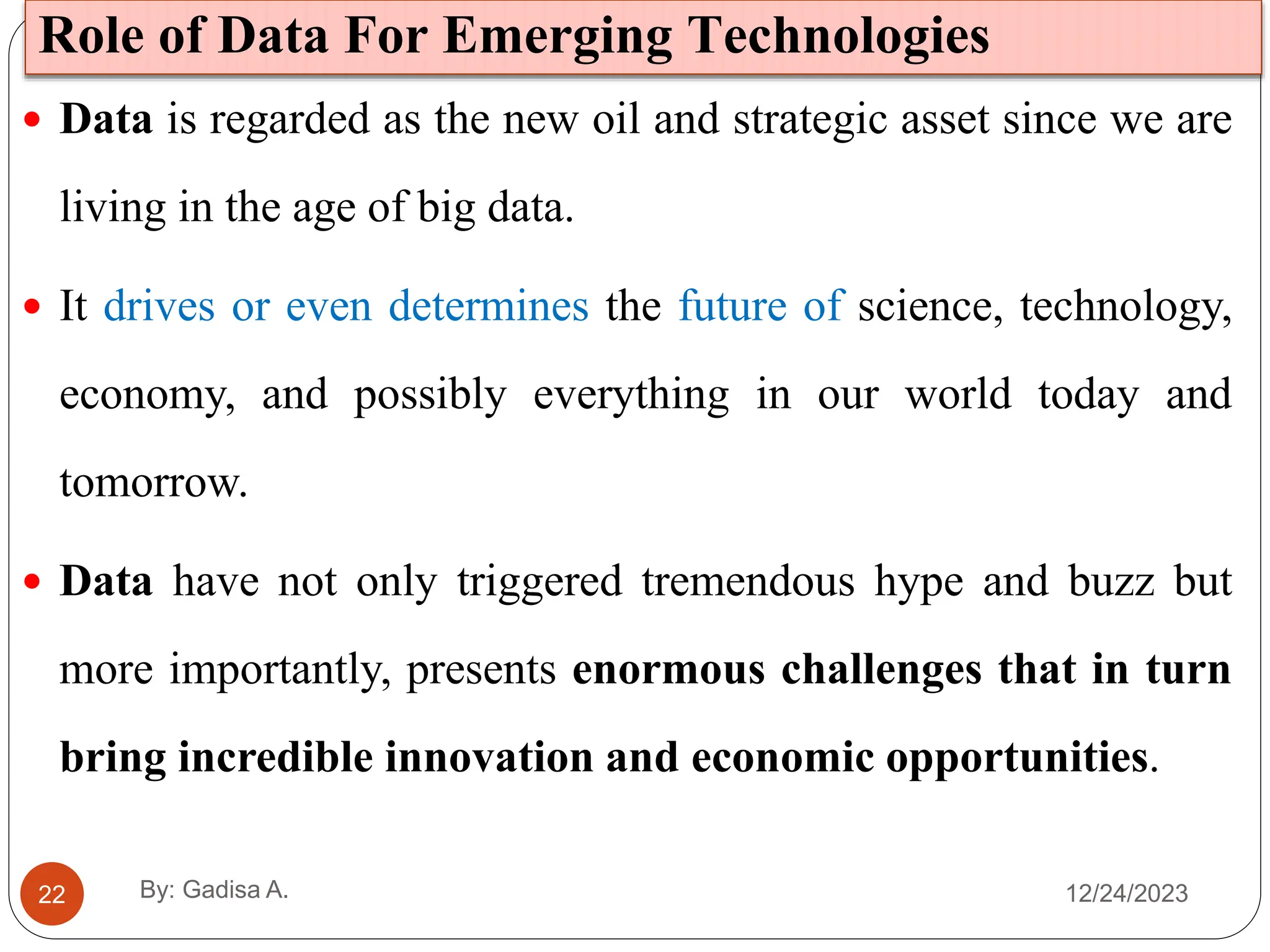 Chapter One & Two.pptx introduction to emerging Technology | PPTX