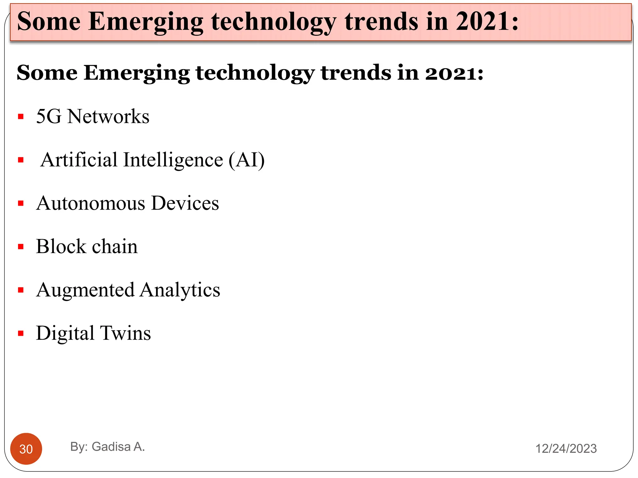 Chapter One & Two.pptx introduction to emerging Technology | PPTX