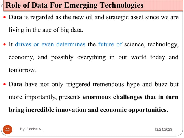 Chapter One & Two.pptx introduction to emerging Technology | PPTX