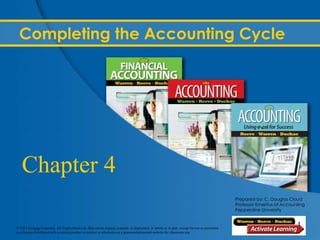 Completing the Accounting Cycle Chapter 4 