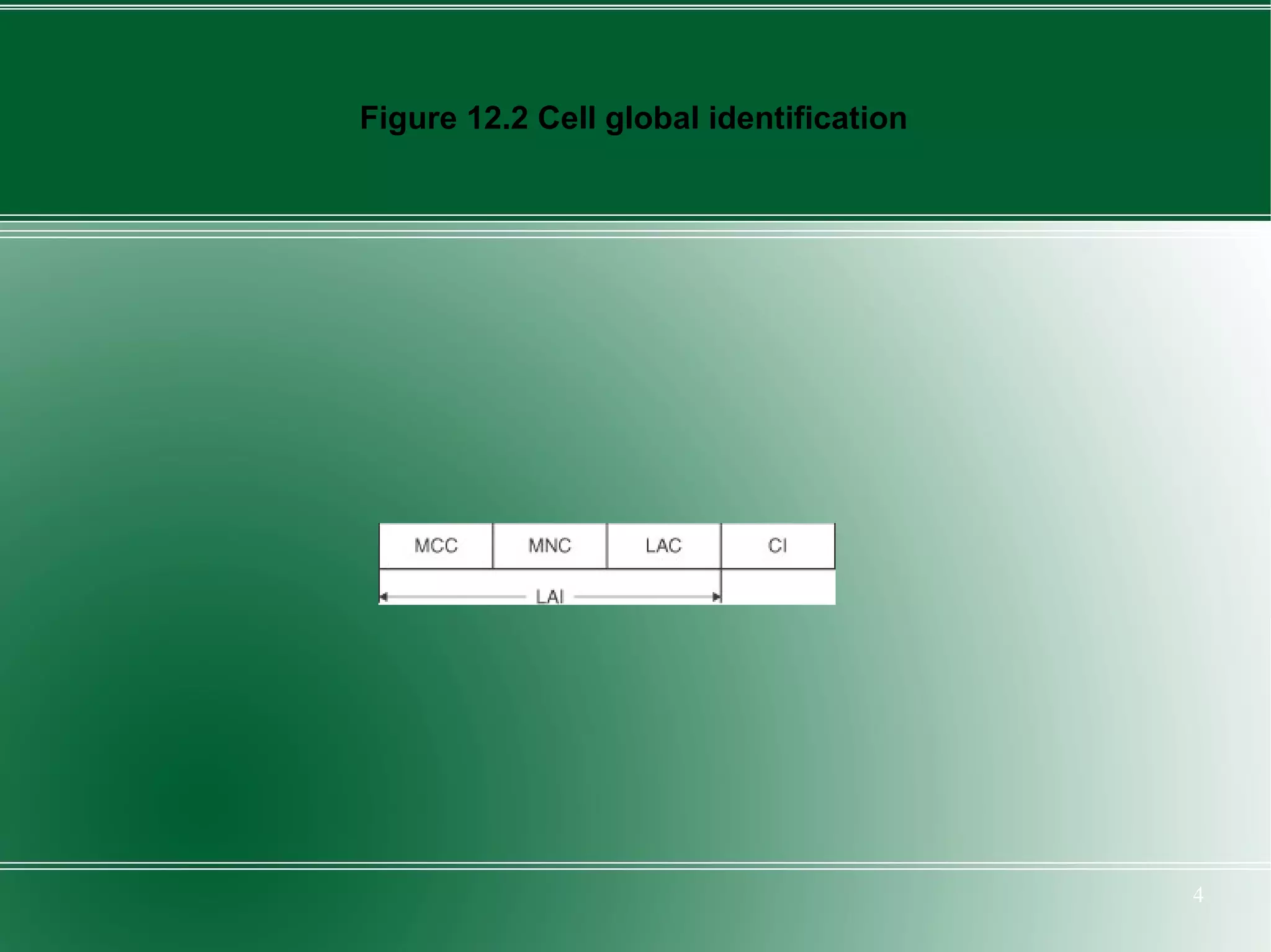 Figure 12.2 Cell global identification




                                         4
 