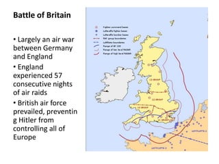 U.S. entry into the war: Bombing of Pearl Harbor, Hawaii December 7, 1941War on the Home frontWASPs: Women Air force Service Pilots flew cargo missions to free men for bombing missionsWomen in the workforce: Women took jobs in factories building war materials as men served in the armed forces Women in the military (WASPs)