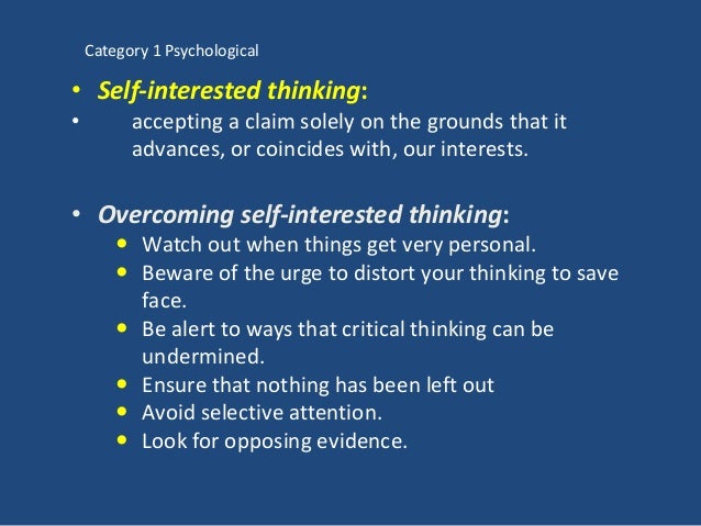 Face saving critical thinking picture