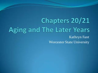 Kathryn Fant
Worcester State University
 
