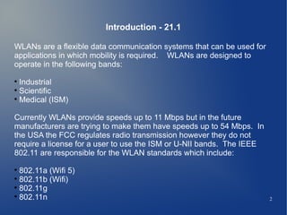 Wireless Local Area Networks | PDF