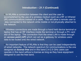 Wireless Local Area Networks | PDF