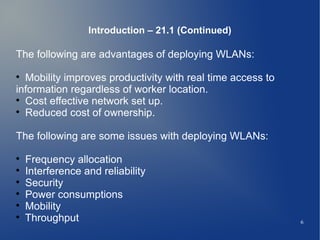 Wireless Local Area Networks | PDF