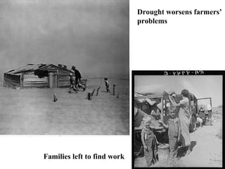 Drought worsens farmers’ problems Families left to find work 