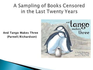 And Tango Makes Three (Parnell/Richardson) 2.7 Norton, Through the Eyes of a Child - 8th Edition  Professor K.C. Boyd 