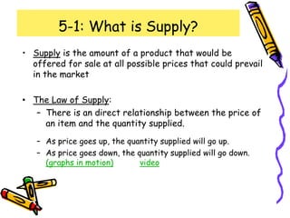 3,000 pounds of product A sells for $2.40/pound.  If the price drops by 1/6, the amount sold will increase by 25%.New price = 2.40 * (5/6) = 2.00         New quantity = 3000 * 1.25 = 3750Old: 3000 * 2.40 = 7200New: 3750 * 2.00 = 750020,000 kilos of commodity B sells for $15.00/kilo.  The quantity sold decreases by 15% as the price increases by 1/5.New price = 15.00 * (6/5) = 18.00         New quantity = 20000 * .85 = 17000Old: 20000 * 15 = 300000New: 17000 * 18 = 3060001,000 kilo of commodity C brings in $150.00/kilo.  The quantity purchased drops 25% when the price is increased by 1/3.New price = 150 * (4/3) = 200	New quantity = 1000 * .75 = 750Old: 1000 * 150 = 150000New: 750 * 200 = 1500005,000 bales of crop D sell for $45.00/bale. The price drops 20%, causing the number of bales purchased to increase 18%.New price = 45 * .80 = 36		New quantity = 5000 * 1.18 = 5900Old: 1000 * 5000 * 45 = 225000New: 5900 * 36 = 212400Price Down & Revenues Up = ElasticPrice Up & Revenues Up = InelasticPrice Up & Revenues Unchanged = Unit ElasticPrice Down & Revenues Down = Inelastic
