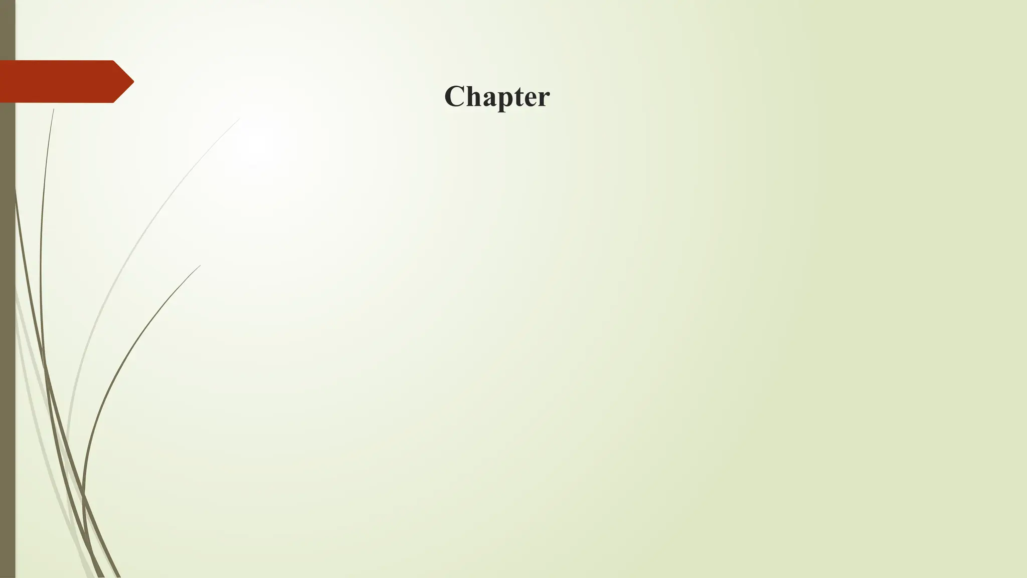 Chapter
 