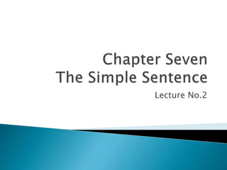 Lecture No.2
 