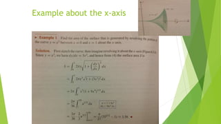 Example about the x-axis
 