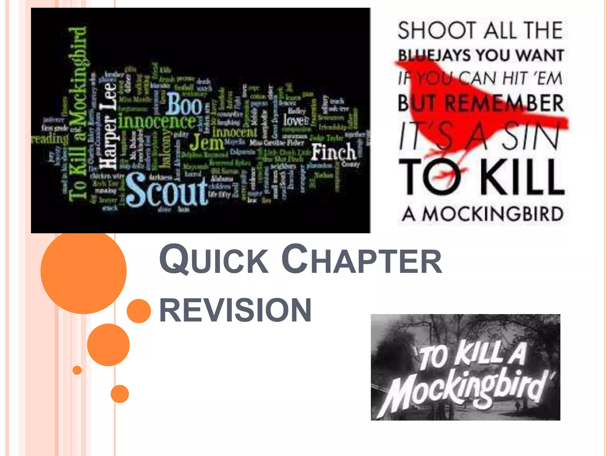 QUICK CHAPTER 
REVISION 
 