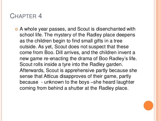 😀 To kill a mockingbird chapter 4 questions. Chapter Questions For To