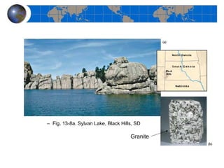 Fig. 13-8a. Sylvan Lake, Black Hills, SD Granite 