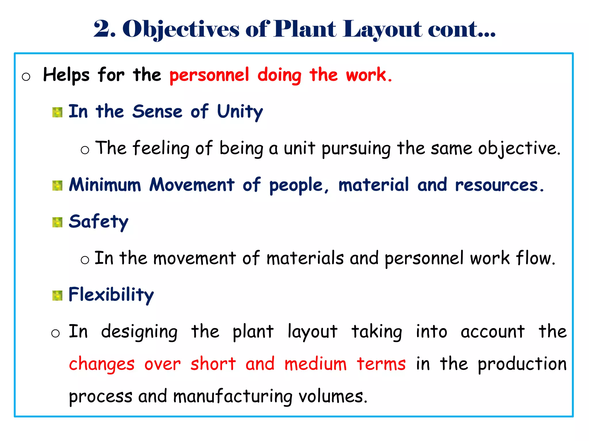 PLANT LAYOUT AND TYPES OF LAYOUTS | PDF