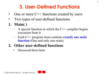 Chapter 3: introduction to C++ Functions.ppt