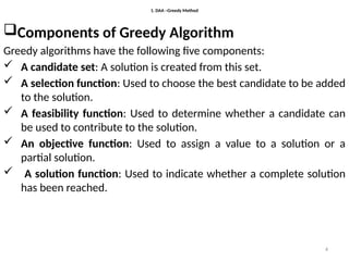 Comprehensive Guide to Greedy Algorithms in Design & Analysis of ...