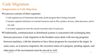 Understanding Processes and Threads in Distributed Systems | PDF