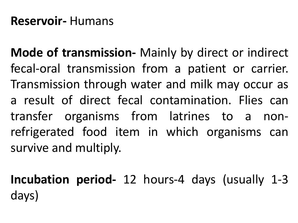 Chapter three fecal oral transmitted diseases