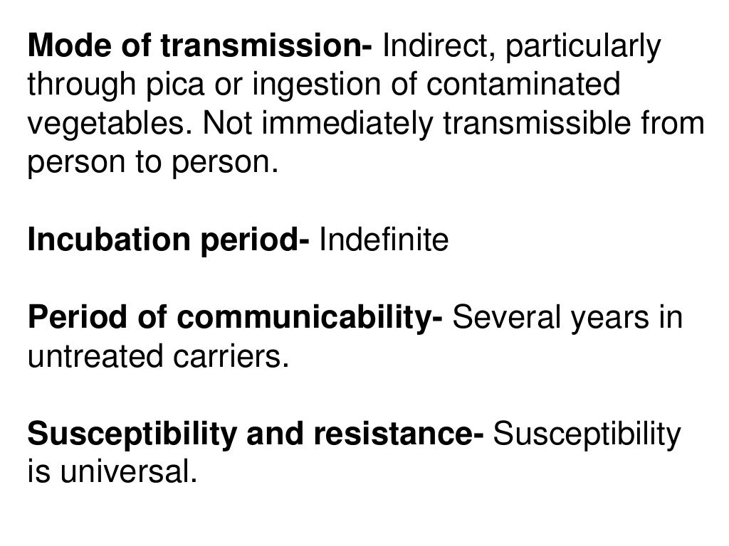 Chapter three fecal oral transmitted diseases