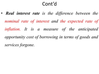 chapter three interest rates in the financial system.pptx