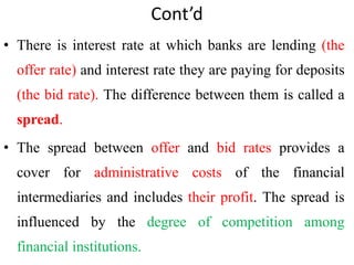 Chapter Three Interest rates in the Financial System.ppt