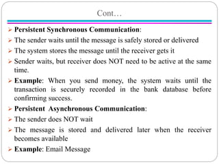 Comprehensive Overview of Inter-Process Communication in Distributed ...