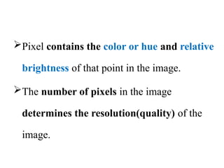 Comprehensive Overview of Graphics and Image Data Representation ...