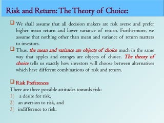 Chapter Three_Portfolio Theory_Lecture 02.pptx