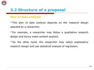 Statistic Proposal Example Chapter Three Research Proposal preparation | PPT