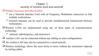 Comprehensive Security and Technology Overview of Wireless LANs | PPTX