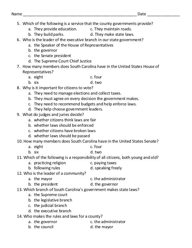 Chapter Twelve Social Studies Quiz Review