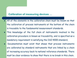 Callibration Chain Chapter two testing equipment and machinery calibration | PDF