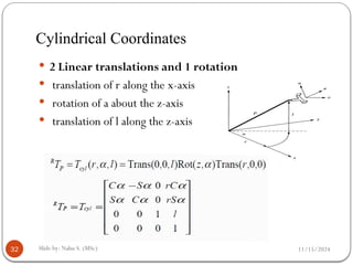 robotics kinematics and dynamics anaysis | PPTX