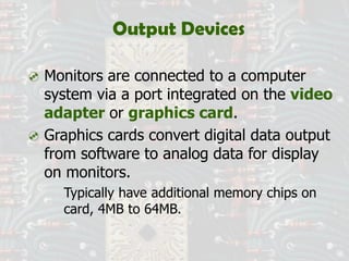 Basic Computer skill second chapter Hardware basics | PDF