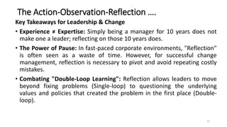Change Management Reflection Comprehensive Leadership Frameworks for Effective Change Management | PDF