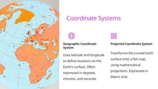 Comprehensive Overview of Spatial Data Models and GIS Applications | PPTX
