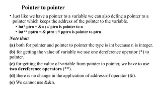 Chapter Two- Pointers and Structure.pptx