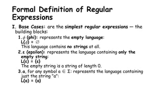Chapter Two - Regular Expression and Regular languages.pptx