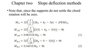 Comprehensive Analysis of Indeterminate Structures Using Displacement ...